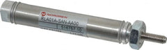 Norgren - 1" Stroke Single Acting Air Cylinder - 10-32 Port, 10-32 Rod Thread - Exact Tooling