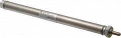 Norgren - 3" Stroke Single Acting Air Cylinder - 10-32 Port, 10-32 Rod Thread - Exact Tooling
