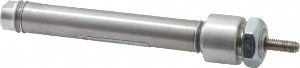Norgren - 2" Stroke Double Acting Air Cylinder - 10-32 Port, 10-32 Rod Thread - Exact Tooling