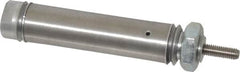 Norgren - 1" Stroke x 9/16" Bore Single Acting Air Cylinder - 10-32 Port, 10-32 Rod Thread - Exact Tooling