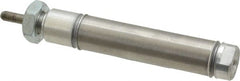 Norgren - 1-1/2" Stroke x 9/16" Bore Double Acting Air Cylinder - 10-32 Port, 10-32 Rod Thread - Exact Tooling