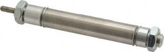 Norgren - 2" Stroke x 9/16" Bore Double Acting Air Cylinder - 10-32 Port, 10-32 Rod Thread - Exact Tooling