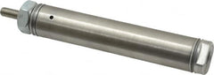 Norgren - 2" Stroke x 3/4" Bore Single Acting Air Cylinder - 1/8 Port, 1/4-28 Rod Thread - Exact Tooling