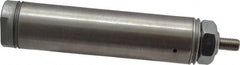 Norgren - 2" Stroke x 1-1/16" Bore Single Acting Air Cylinder - 1/8 Port, 5/16-24 Rod Thread - Exact Tooling