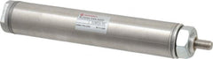 Norgren - 3" Stroke x 1-1/16" Bore Single Acting Air Cylinder - 1/8 Port, 5/16-24 Rod Thread - Exact Tooling