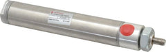 Norgren - 4" Stroke x 1-1/16" Bore Double Acting Air Cylinder - 1/8 Port, 5/16-24 Rod Thread - Exact Tooling