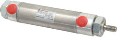 Norgren - 2" Stroke x 1-1/16" Bore Double Acting Air Cylinder - 1/8 Port, 5/16-24 Rod Thread - Exact Tooling