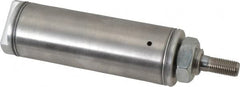 Norgren - 2" Stroke x 1-1/2" Bore Single Acting Air Cylinder - 1/8 Port, 7/16-20 Rod Thread - Exact Tooling
