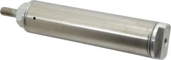 Norgren - 3" Stroke x 1-1/2" Bore Single Acting Air Cylinder - 1/8 Port, 7/16-20 Rod Thread - Exact Tooling
