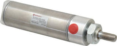 Norgren - 3" Stroke x 1-1/2" Bore Double Acting Air Cylinder - 1/8 Port, 7/16-20 Rod Thread - Exact Tooling
