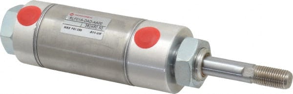 Norgren - 1" Stroke x 1-1/2" Bore Double Acting Air Cylinder - 1/8 Port, 7/16-20 Rod Thread - Exact Tooling