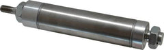 Norgren - 4" Stroke x 1-1/2" Bore Double Acting Air Cylinder - 1/8 Port, 7/16-20 Rod Thread - Exact Tooling
