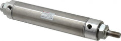 Norgren - 5" Stroke x 1-1/2" Bore Double Acting Air Cylinder - 1/8 Port, 7/16-20 Rod Thread - Exact Tooling