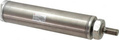 Norgren - 3" Stroke x 1-3/4" Bore Single Acting Air Cylinder - 1/4 Port, 1/2-20 Rod Thread - Exact Tooling