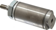 Norgren - 1" Stroke x 2" Bore Single Acting Air Cylinder - 1/4 Port, 1/2-20 Rod Thread - Exact Tooling