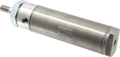 Norgren - 4" Stroke x 2" Bore Double Acting Air Cylinder - 1/4 Port, 1/2-20 Rod Thread - Exact Tooling