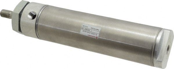 Norgren - 5" Stroke x 2" Bore Double Acting Air Cylinder - 1/4 Port, 1/2-20 Rod Thread - Exact Tooling