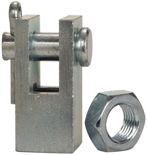 Norgren - Air Cylinder Piston Rod Clevis - For 1-3/4, 2 & 2-1/2" Air Cylinders, Use with Norgren Nonrepairable Air Cylinders - Exact Tooling