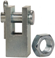 Norgren - Air Cylinder Piston Rod Clevis - For 1-3/4, 2 & 2-1/2" Air Cylinders, Use with Norgren Nonrepairable Air Cylinders - Exact Tooling