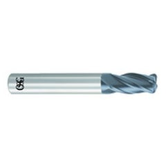 1/4" Dia. - 2-1/2" OAL - .020 CR-Solid Carbide - HP End Mill-4 FL - Exact Tooling