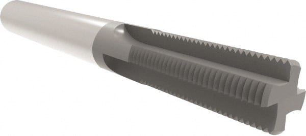 Allied Machine and Engineering - #4-40 UN, 0.0866" Cutting Diam, 3 Flute, Solid Carbide Helical Flute Thread Mill - Internal/External Thread, 4.45mm LOC, 39mm OAL, 3mm Shank Diam - Exact Tooling