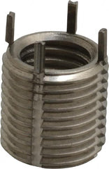 Recoil - M12x1.75 Internal, M16x1.50 External, 16mm Insert Length, Thin Wall Keylocking Thread Inserts - Stainless Steel, Passivated Finish, Grade 303 - Exact Tooling