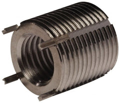 Recoil - 5/16-18 Internal, 9/16-12 External, 11mm Insert Length, Extra Heavy Duty Keylocking Thread Inserts - Stainless Steel, Passivated Finish, Grade 303 - Exact Tooling