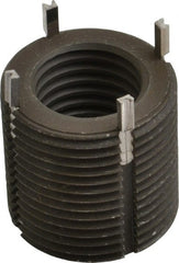 Recoil - M20x2.50 Internal, M30x2.00 External, 30mm Insert Length, Heavy Duty Keylocking Thread Inserts - Carbon Steel, Zinc Phosphate Finish, Grade C1215 - Exact Tooling