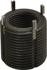 Recoil - M20x1.50 Internal, M30x2.00 External, 30mm Insert Length, Heavy Duty Keylocking Thread Inserts - Carbon Steel, Zinc Phosphate Finish, Grade C1215 - Exact Tooling