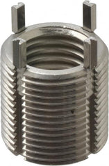 Recoil - M16x2.00 Internal, M22x1.50 External, 22mm Insert Length, Heavy Duty Keylocking Thread Inserts - Stainless Steel, Passivated Finish, Grade 303 - Exact Tooling