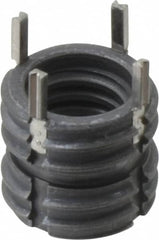 Recoil - 3/8-16 Internal, 9/16-12 External, 1/2" Insert Length, Heavy Duty Keylocking Thread Inserts - Stainless Steel, Passivated Finish, Grade 303 - Exact Tooling