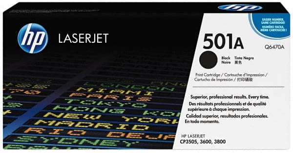 Hewlett-Packard - Black Toner Cartridge - Use with HP Color LaserJet 3600 - Exact Tooling
