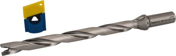 Iscar - 0.669" to 0.705" Diam, 12xD, 8.03" Max Depth, 3/4" Shank Diam, 11.06" OAL, Replaceable-Tip Drill - FCP, ICK, ICK-2M, ICM, ICN, ICP, iCP-2M Insert, 17 Seat Size, 36840890 Toolholder, Series SumoCham - Exact Tooling