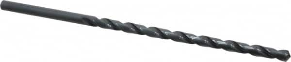Chicago-Latrobe - 19/64" 118° 2-Flute High Speed Steel Extra Length Drill Bit - Exact Tooling