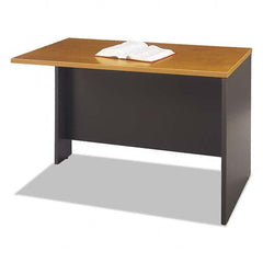 Bush Business Furniture - Office Desks Type: Return/Bridge Shell Center Draw: No - Exact Tooling