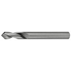 Walter-Titex - 5mm Body Diam, 90°, 62mm OAL, Solid Carbide Spotting Drill - Exact Tooling