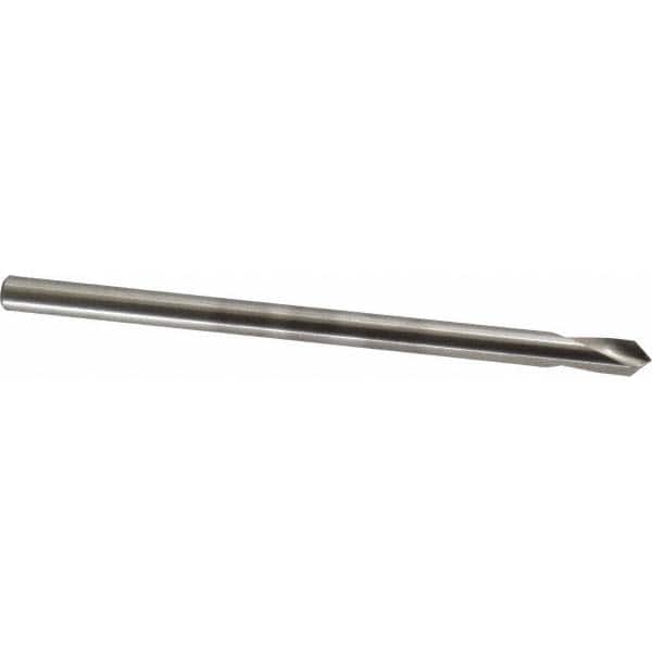 Walter-Titex - 3/8" Body Diam, 90°, 6-11/16" OAL, Cobalt Spotting Drill - Exact Tooling