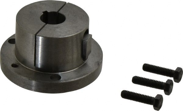 Browning - 7/8" Bore, 3/16" Wide Keyway, 3/32" Deep Keyway, B Sprocket Bushing - 2.557 to 2-5/8" Outside Diam, For Use with B5V Sheaves - Exact Tooling