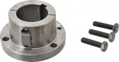 Browning - 1-11/16" Bore, 3/8" Wide Keyway, 3/16" Deep Keyway, B Sprocket Bushing - 2.557 to 2-5/8" Outside Diam, For Use with B5V Sheaves - Exact Tooling
