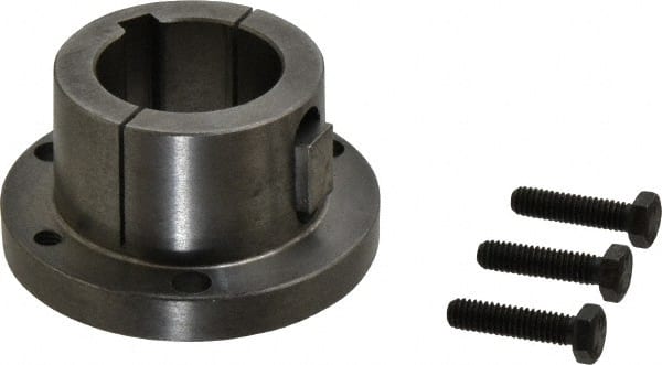 Browning - 1-3/4" Bore, 3/8" Wide Keyway, 3/16" Deep Keyway, B Sprocket Bushing - 2.557 to 2-5/8" Outside Diam, For Use with B5V Sheaves - Exact Tooling