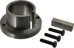 Browning - 2-1/8" Bore, 1/2" Wide Keyway, 1/4" Deep Keyway, B Sprocket Bushing - 2.557 to 2-5/8" Outside Diam, For Use with B5V Sheaves - Exact Tooling