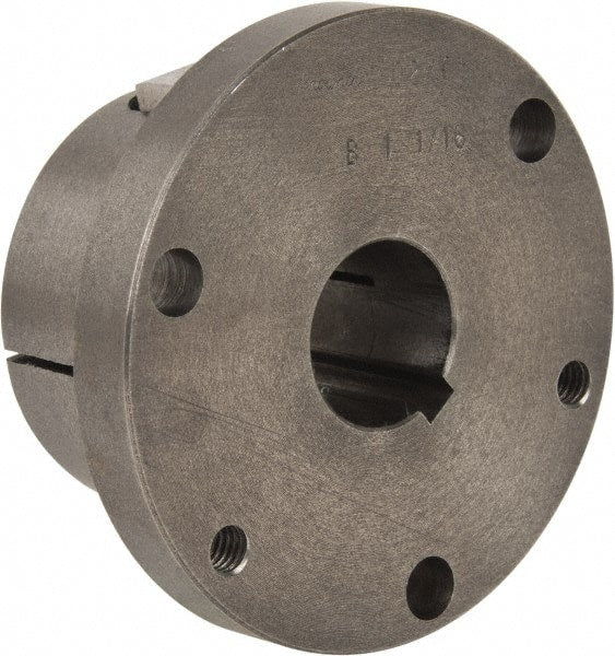 Browning - 1-1/16" Bore, 1/4" Wide Keyway, 1/8" Deep Keyway, B Sprocket Bushing - 2.557 to 2-5/8" Outside Diam, For Use with B5V Sheaves - Exact Tooling