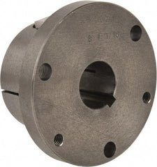 Browning - 1-1/16" Bore, 1/4" Wide Keyway, 1/8" Deep Keyway, B Sprocket Bushing - 2.557 to 2-5/8" Outside Diam, For Use with B5V Sheaves - Exact Tooling