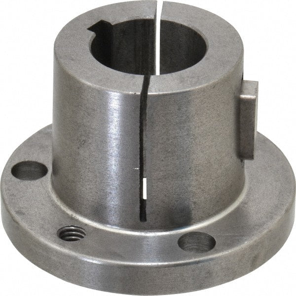 Browning - 1-1/8" Bore, 1/4" Wide Keyway, 1/8" Deep Keyway, P Sprocket Bushing - 1.856 to 1-15/16" Outside Diam, For Use with Split Taper Sprockets & Sheaves - Exact Tooling