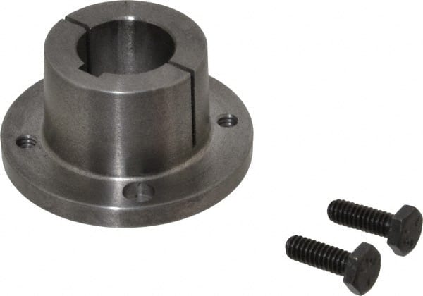 Browning - 15/16" Bore, 1/4" Wide Keyway, 1/8" Deep Keyway, H Sprocket Bushing - 1.57 to 1-5/8" Outside Diam, For Use with Split Taper Sprockets & Sheaves - Exact Tooling
