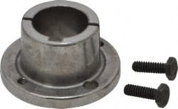 Browning - 1-1/8" Bore, 1/4" Wide Keyway, 1/8" Deep Keyway, H Sprocket Bushing - 1.57 to 1-5/8" Outside Diam, For Use with Split Taper Sprockets & Sheaves - Exact Tooling