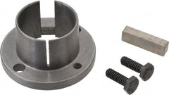 Browning - 1-7/16" Bore, 3/8" Wide Keyway, 3/16" Deep Keyway, H Sprocket Bushing - 1.57 to 1-5/8" Outside Diam, For Use with Split Taper Sprockets & Sheaves - Exact Tooling