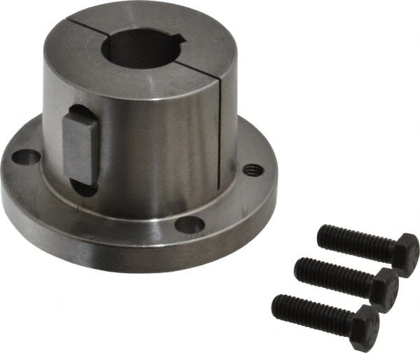 Browning - 1-1/8" Bore, 1/4" Wide Keyway, 1/8" Deep Keyway, Q Sprocket Bushing - 2.766 to 2-7/8" Outside Diam, For Use with Split Taper Sprockets & Sheaves - Exact Tooling