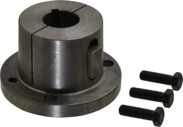 Browning - 1-3/16" Bore, 1/4" Wide Keyway, 1/8" Deep Keyway, Q Sprocket Bushing - 2.766 to 2-7/8" Outside Diam, For Use with Split Taper Sprockets & Sheaves - Exact Tooling