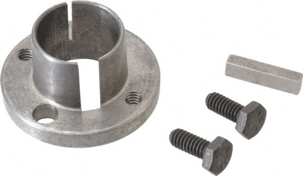 Browning - 1" Bore, 1/4 x 5/8 Thread, 1/4" Wide Keyway, 1/8" Deep Keyway, G Sprocket Bushing - 1.133 to 1.172" Outside Diam, For Use with Split Taper Sprockets & Sheaves - Exact Tooling